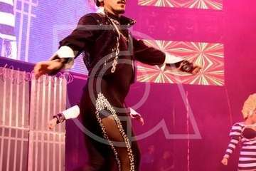 Drag Sethlas vuelve a dar caña en Jinámar (Foto Antonio Alí)